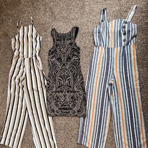 Size Small Dress and Rompers